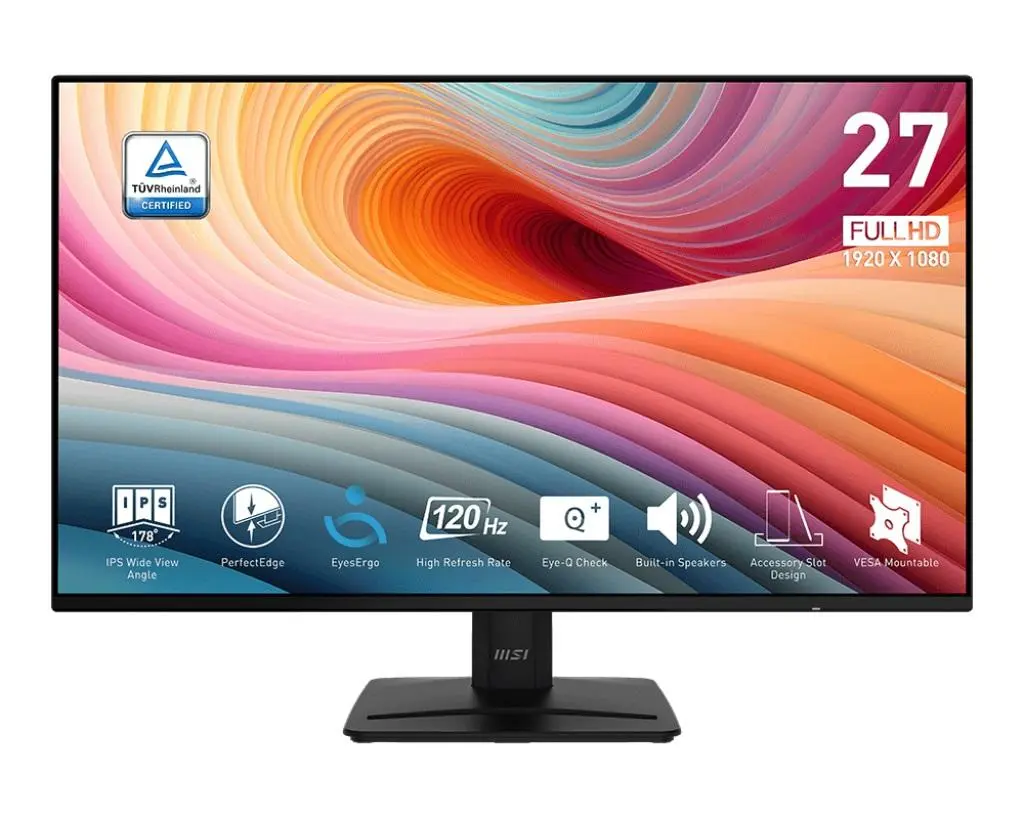 MSI Pro/MP271A E2/27"/IPS/FHD/120Hz/1ms/Black/2R
