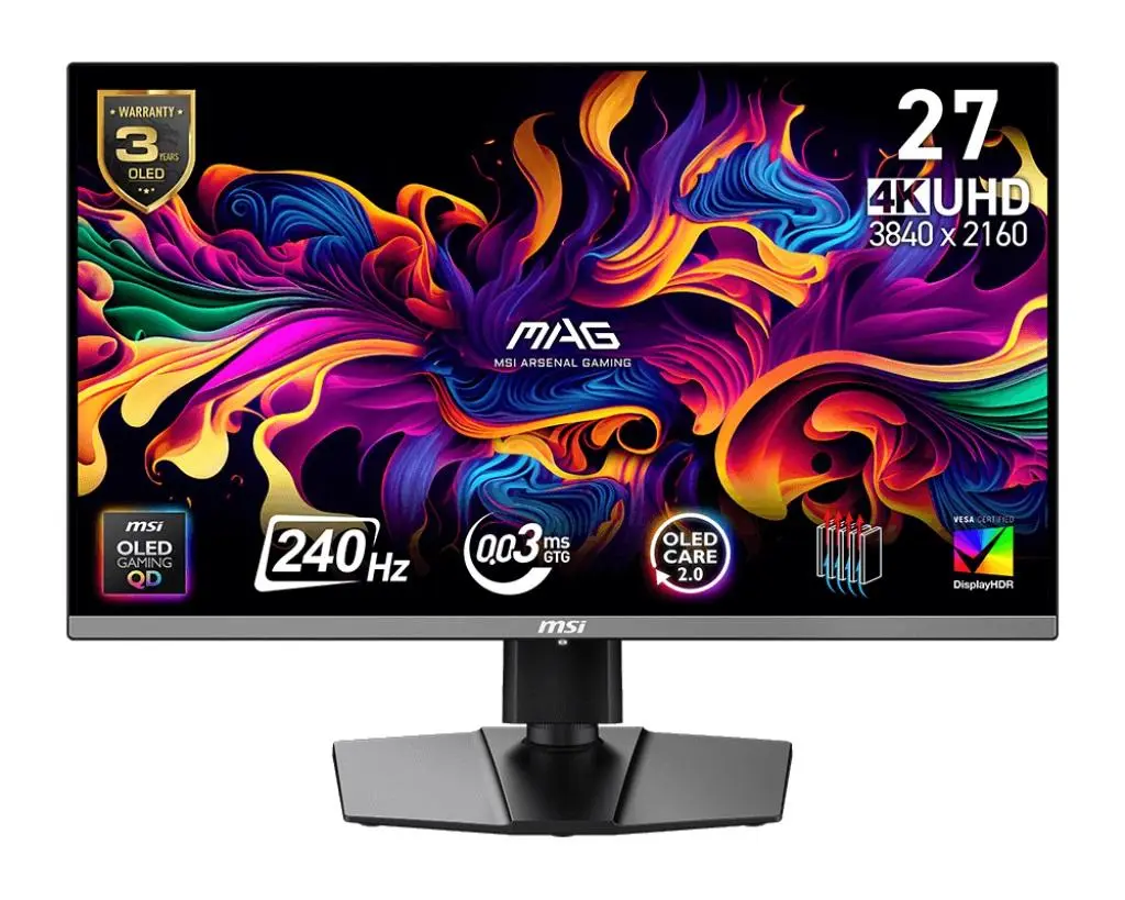 26,5" MSI MAG/272UP QD-OLED X24/