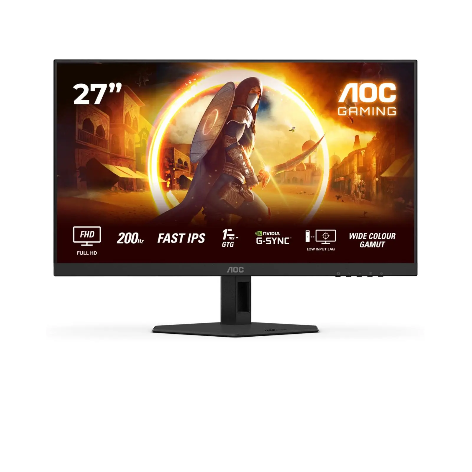 AOC AGON/27G4HRE/27''/IPS/FHD/200Hz/1ms/Černá/3R 27G4HRE