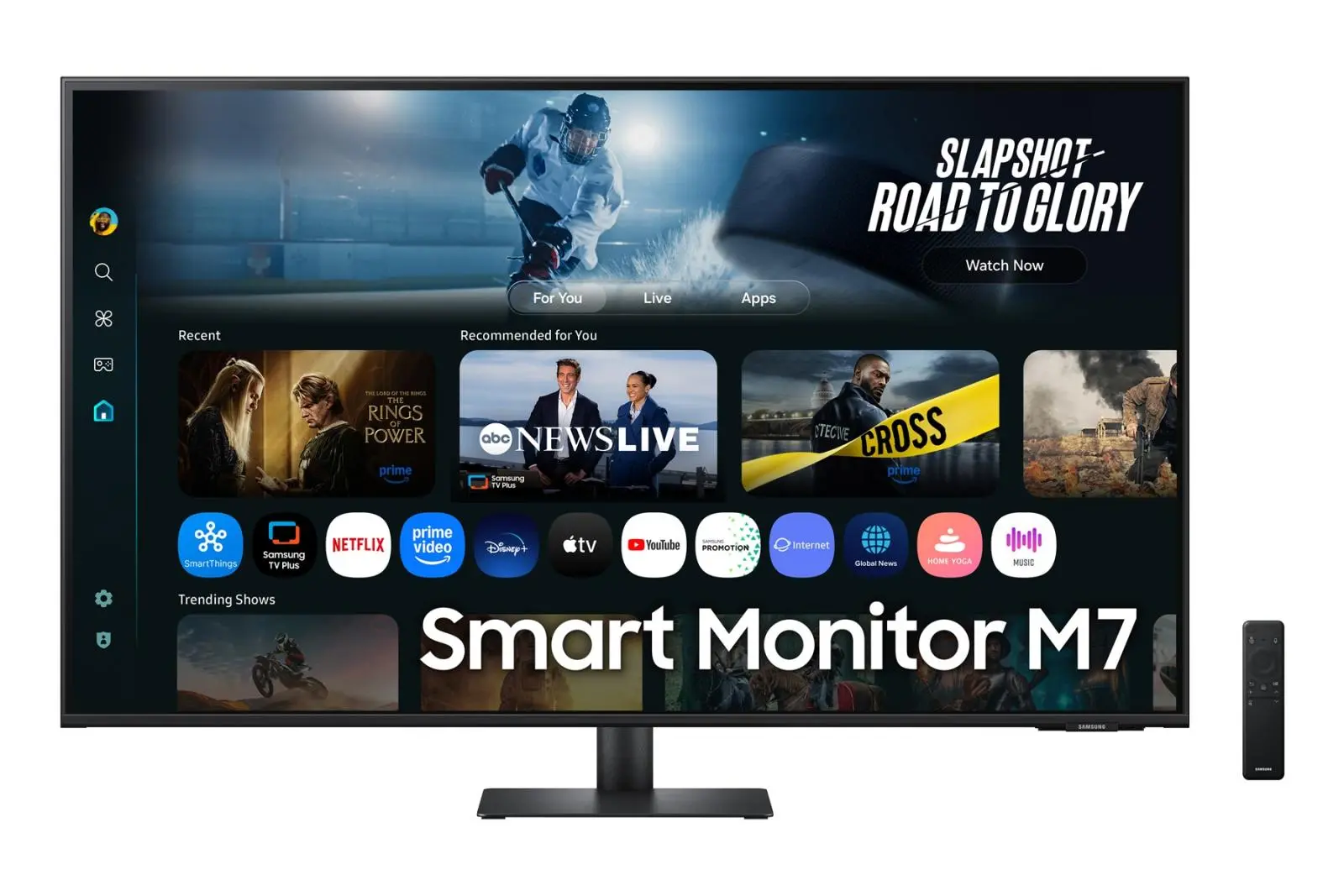 43" Samsung Smart Monitor M70F