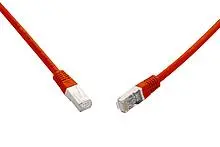SOLARIX 10G patchkabel CAT6A SFTP LSOH 2m,červený
