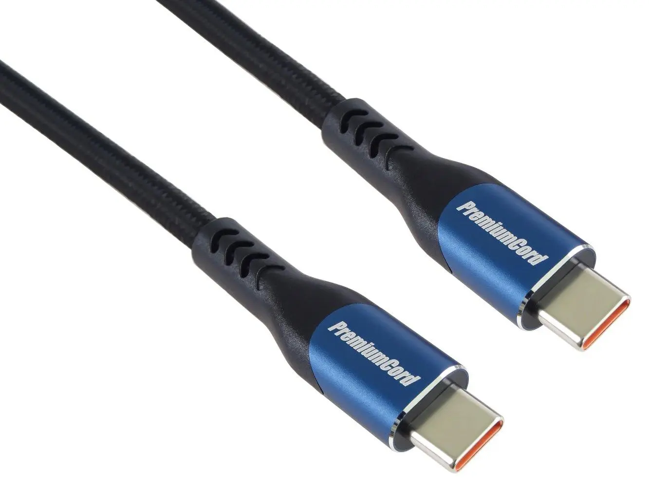 PremiumCord USB-C kabel, 3m/5A/100W/20Gbits