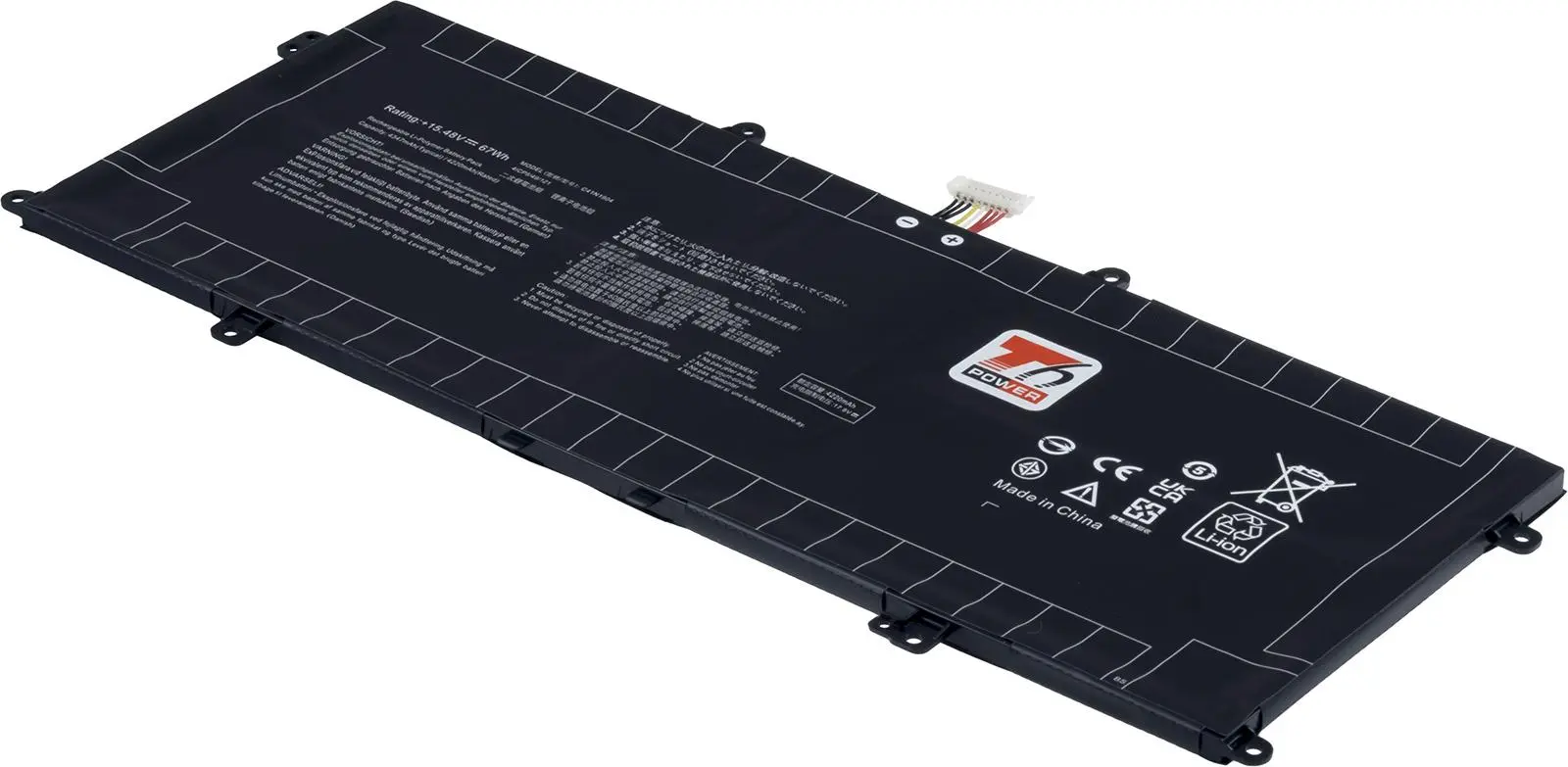 Baterie T6 Power Asus ZenBook 13 UX325, 14 UX425, UM425, 4328mAh, 67Wh, 4cell, Li-pol