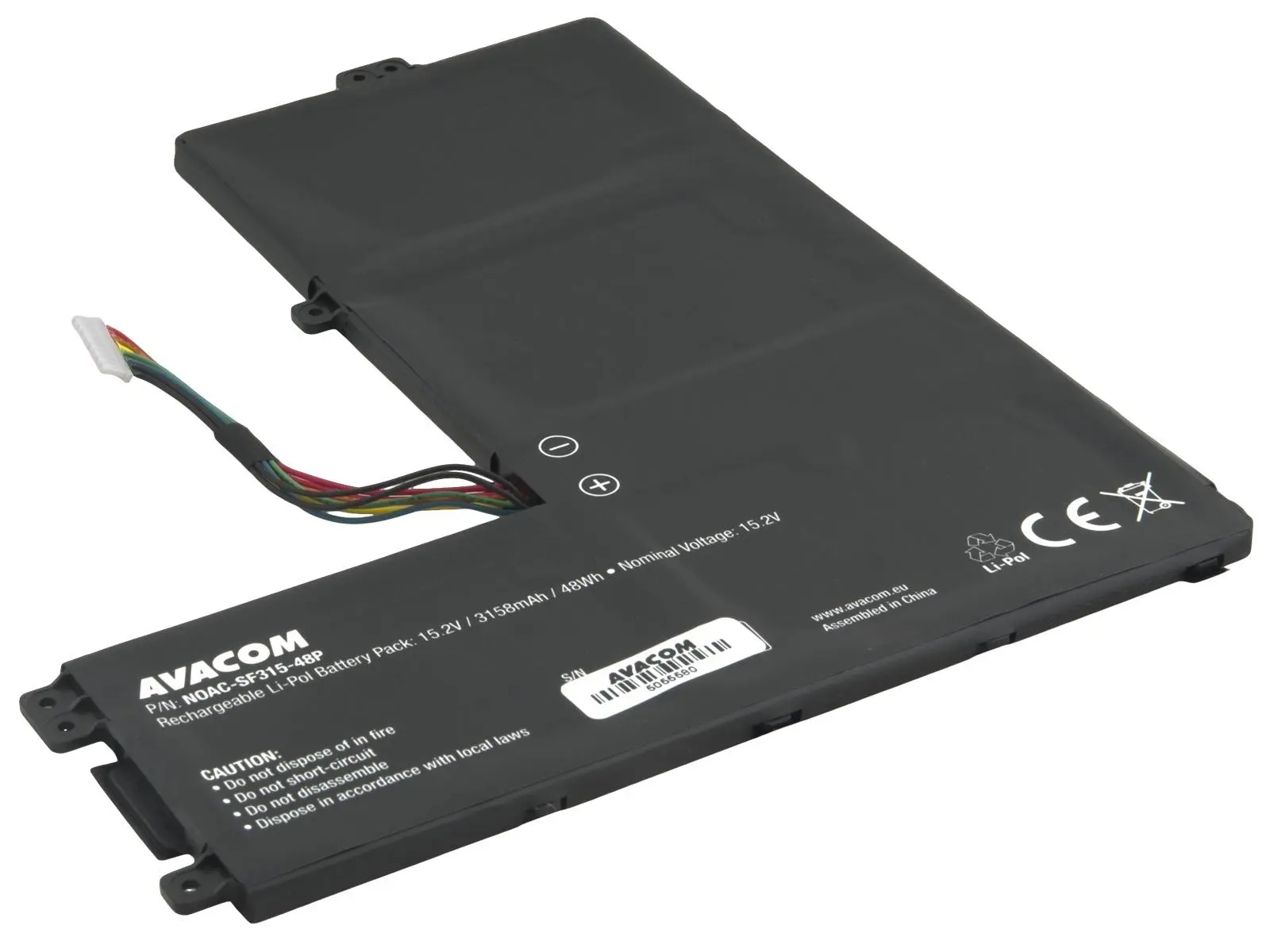 Baterie AVACOM pro Acer Swift SF315 Li-Pol 15,2V 3158mAh 48Wh