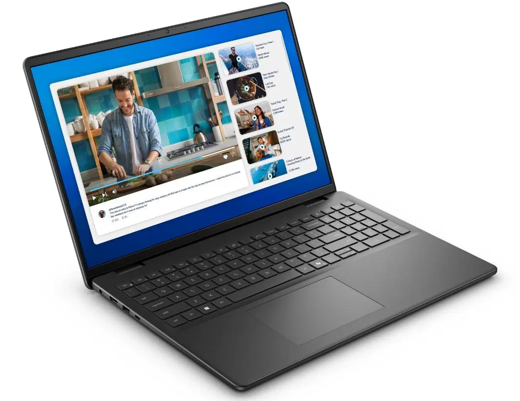 Dell 16/DC16250/7-150U/16"/WUXGA/16GB/1TB/Iris Xe/W11P/Black/3R NBD