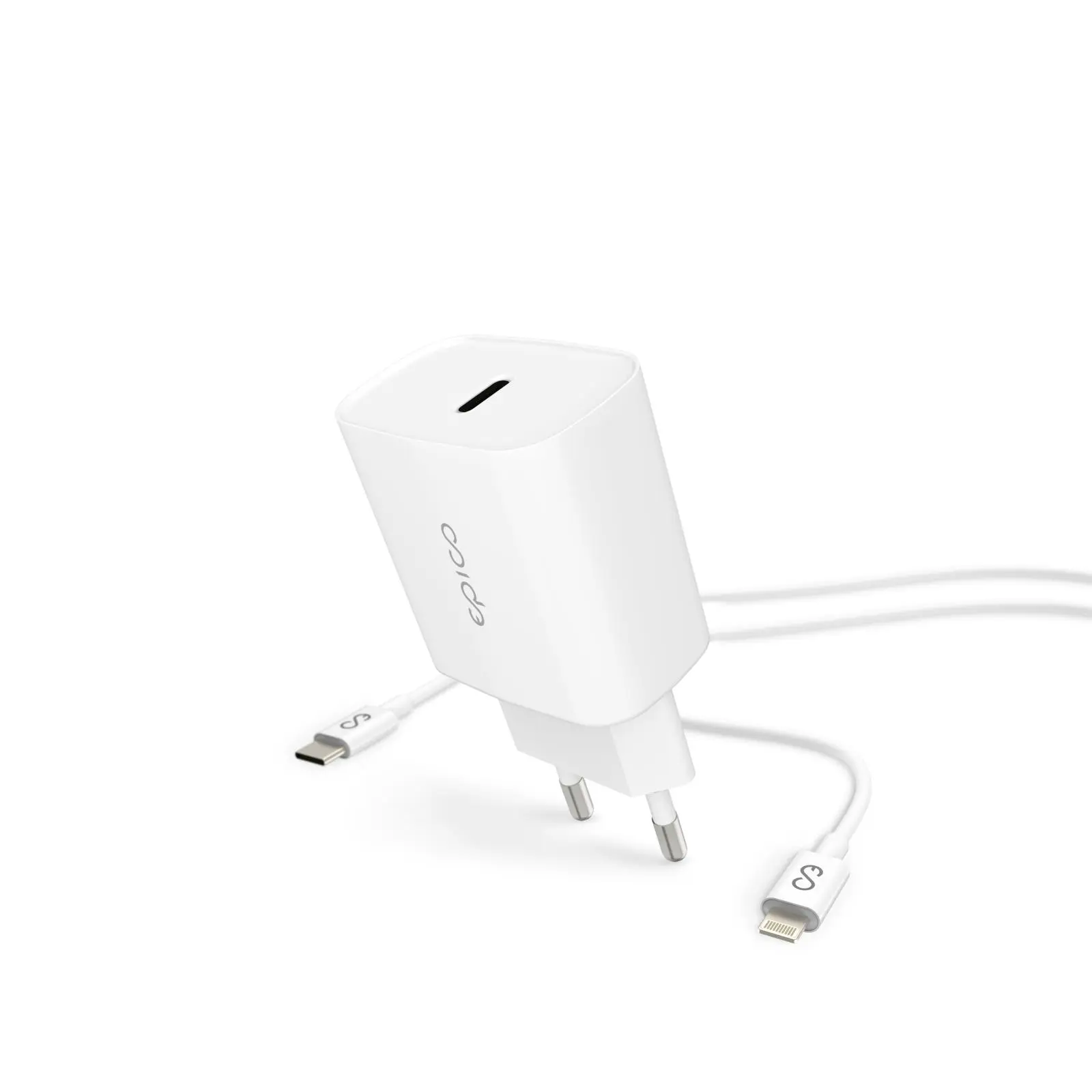 Epico UltraBoost GaN 20W síťový adaptér EA20 - bílá