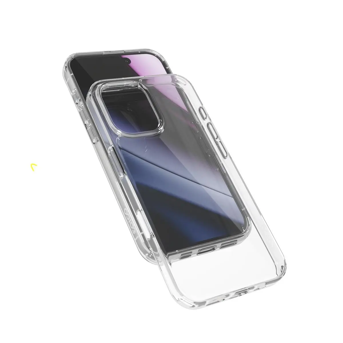Kryt pro iPhone 17 Epico Hero Case - průhledný