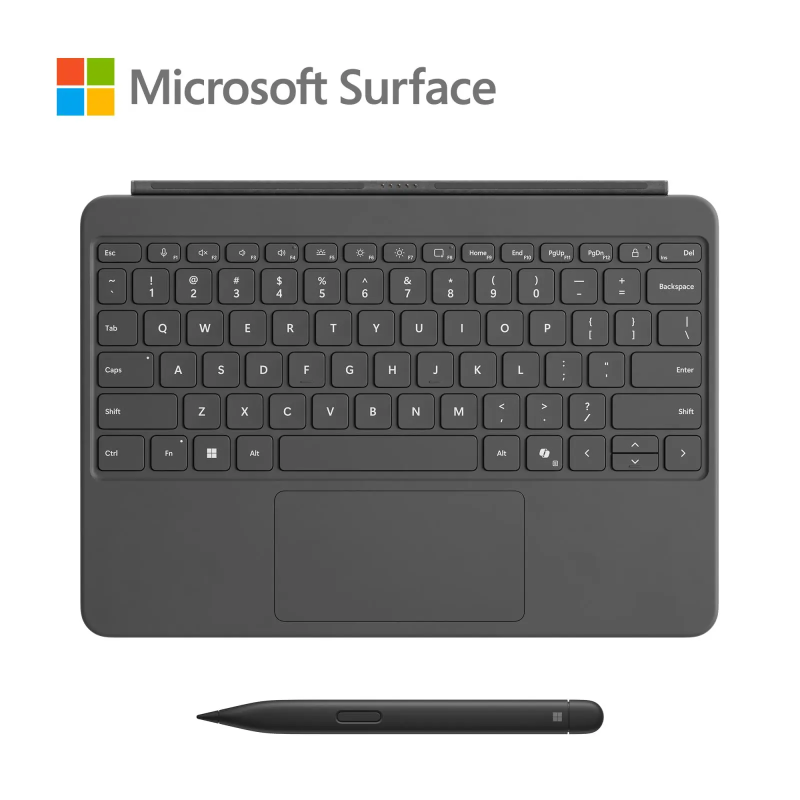 Microsoft Surface Pro 12" Keyboard + Slim Pen 2 Bundle (Slate), Commercial, CZ&SK