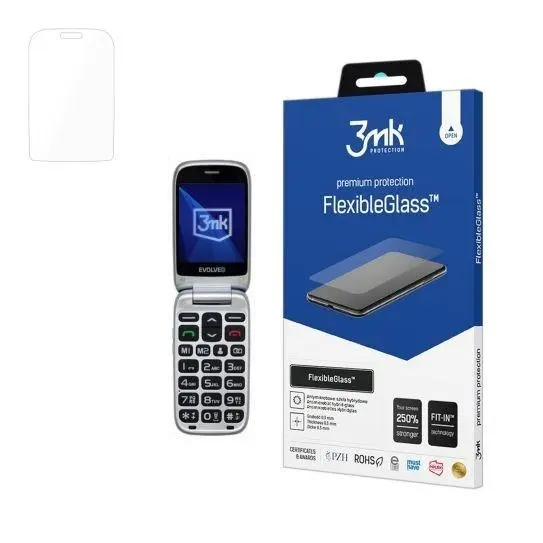 3mk hybridní sklo FlexibleGlass pro Evolveo EasyPhone FS