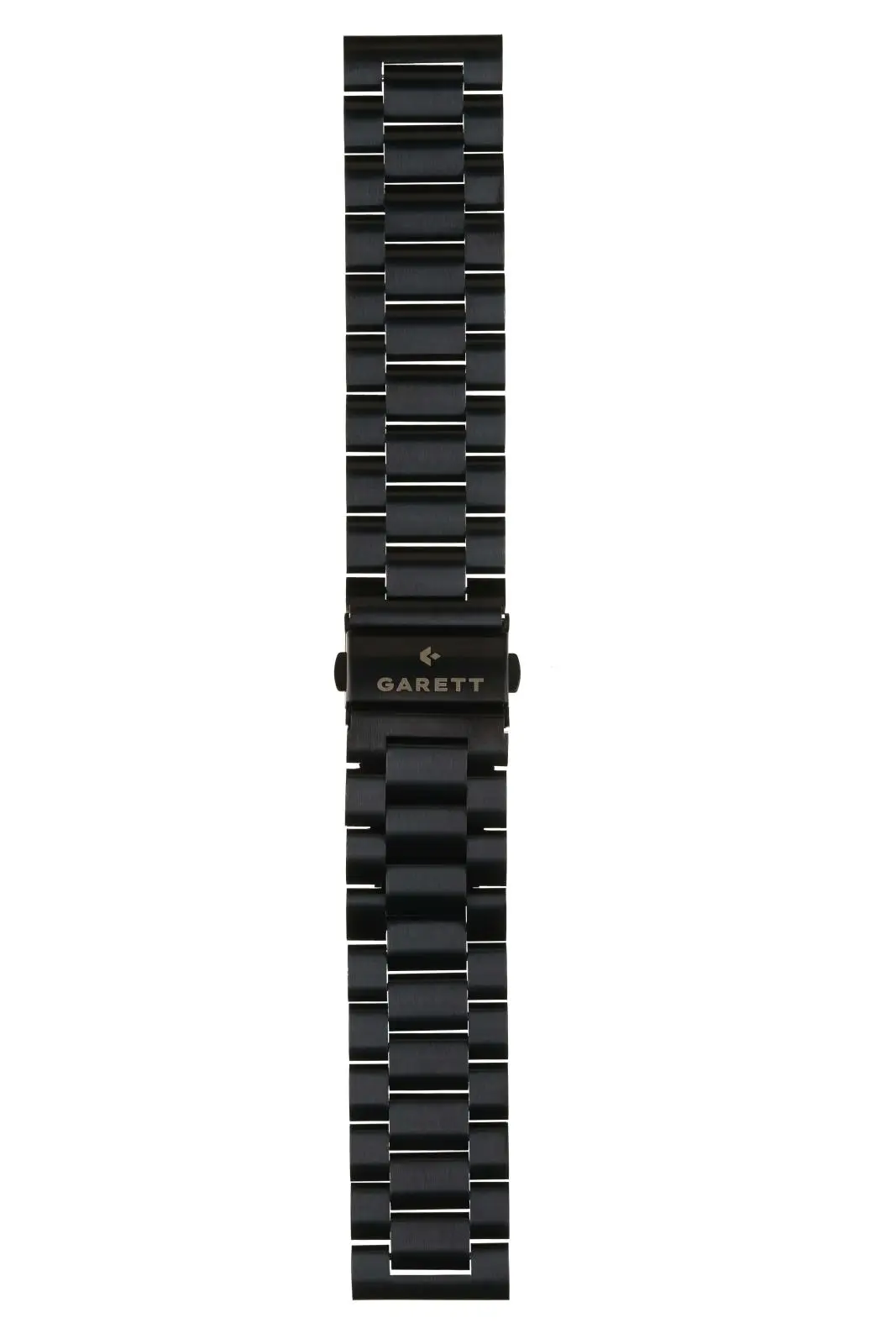 Garett univerzální řemínek 22 mm, černý kovový, typ Solid