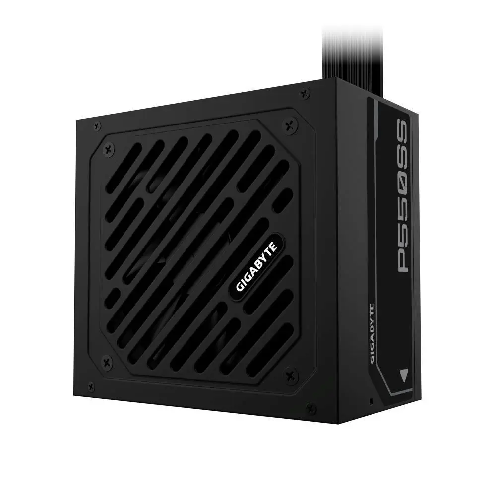 GIGABYTE zdroj P550SS, 550W, 80+ Silver, 120mm, ATX 3.0, černá