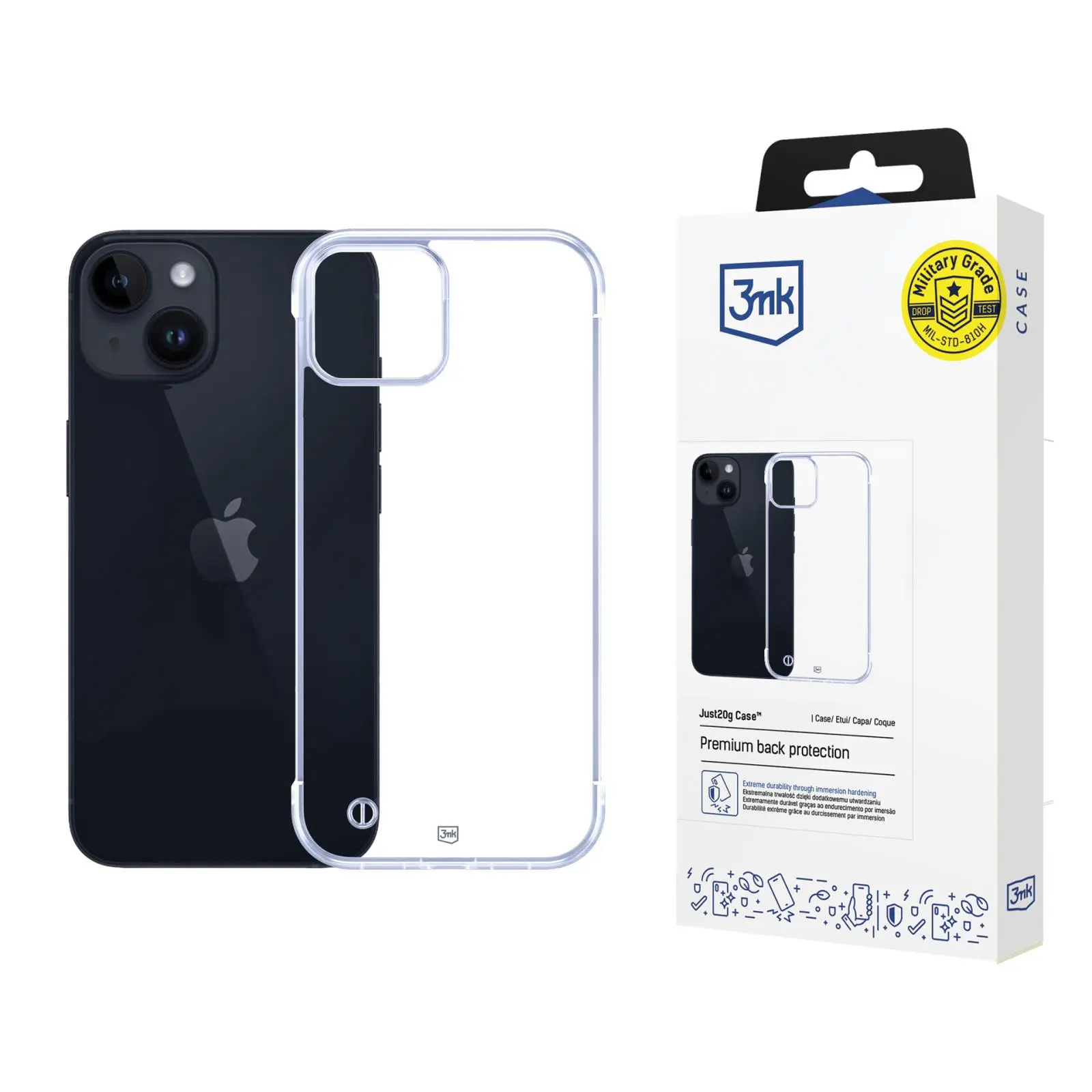 3mk ochranný kryt Just20g Clear Case pro Samsung Galaxy S25