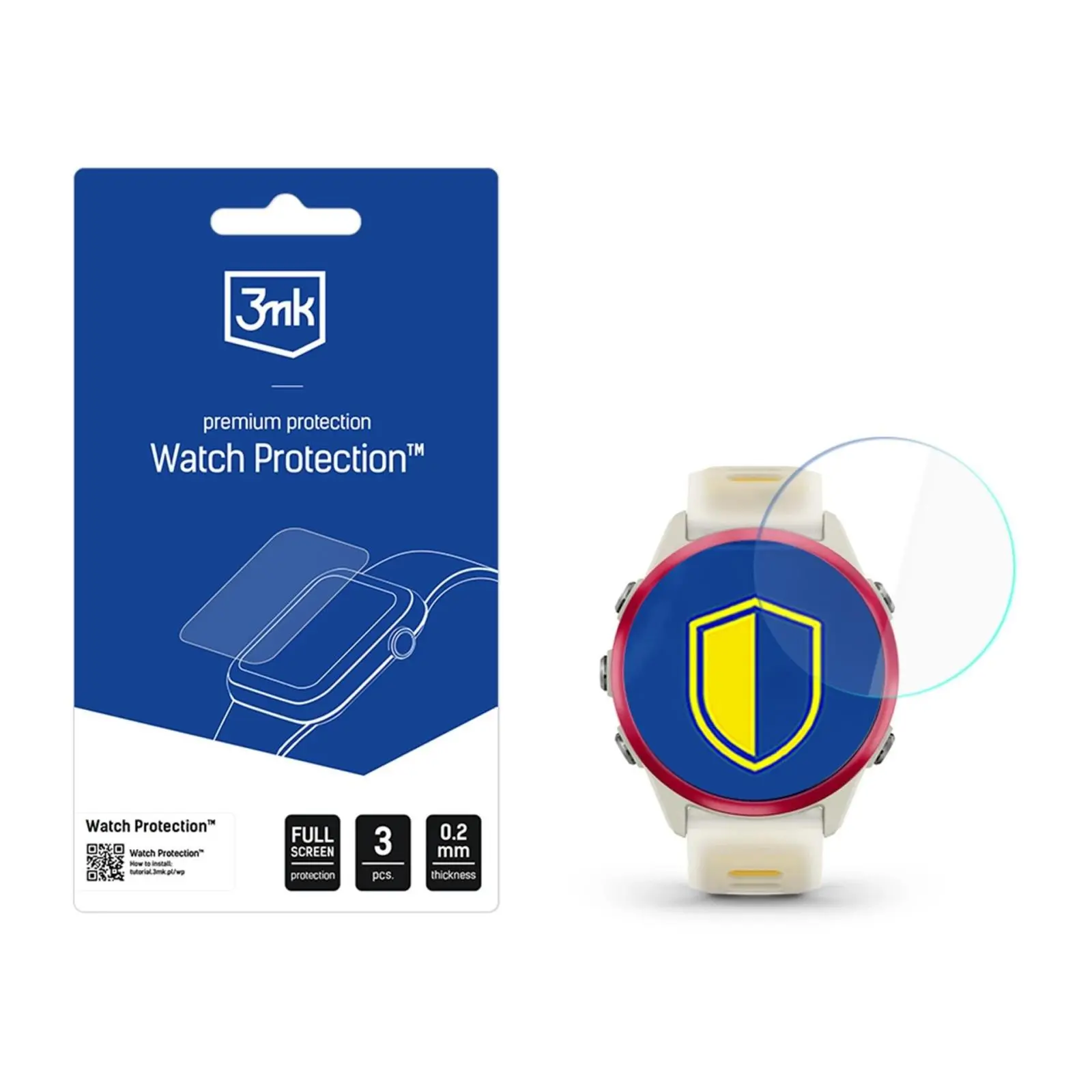 3mk ochranná folie Watch Protection ARC pro Garmin Forerunner 570 (42mm)