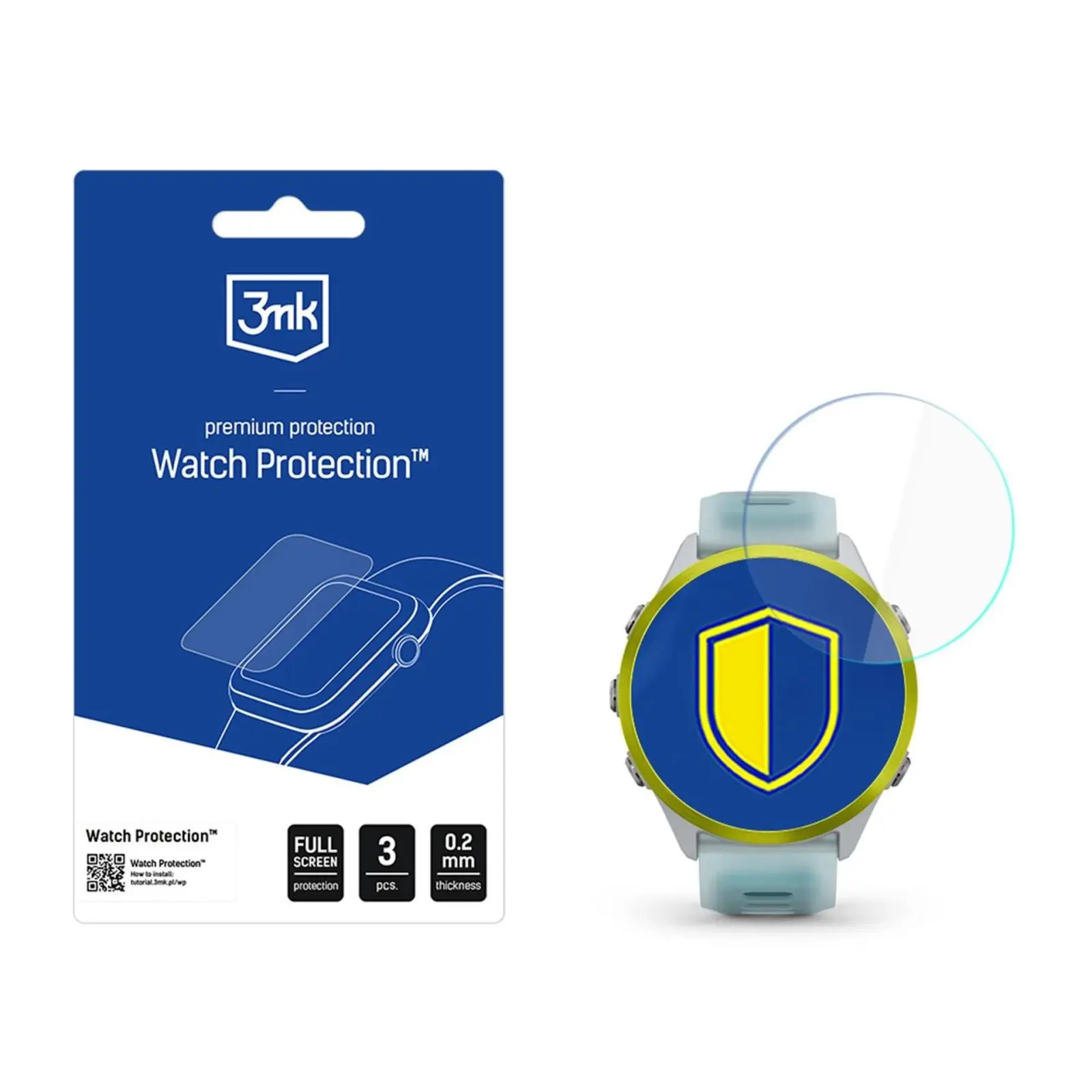 3mk ochranná folie Watch Protection ARC pro Garmin Forerunner 570 (47mm)