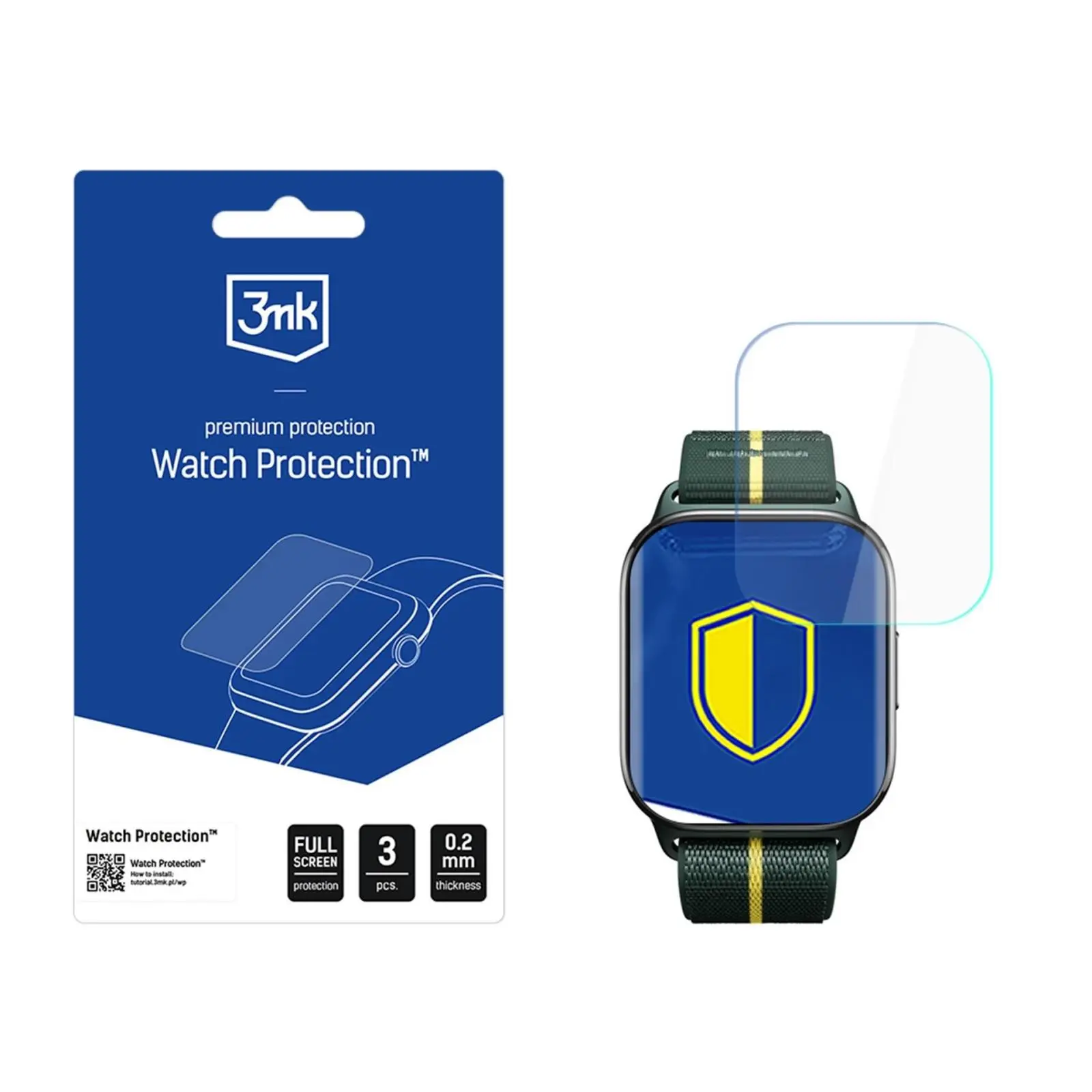 3mk ochranná folie Watch Protection ARC pro Motorola Moto Watch Fit
