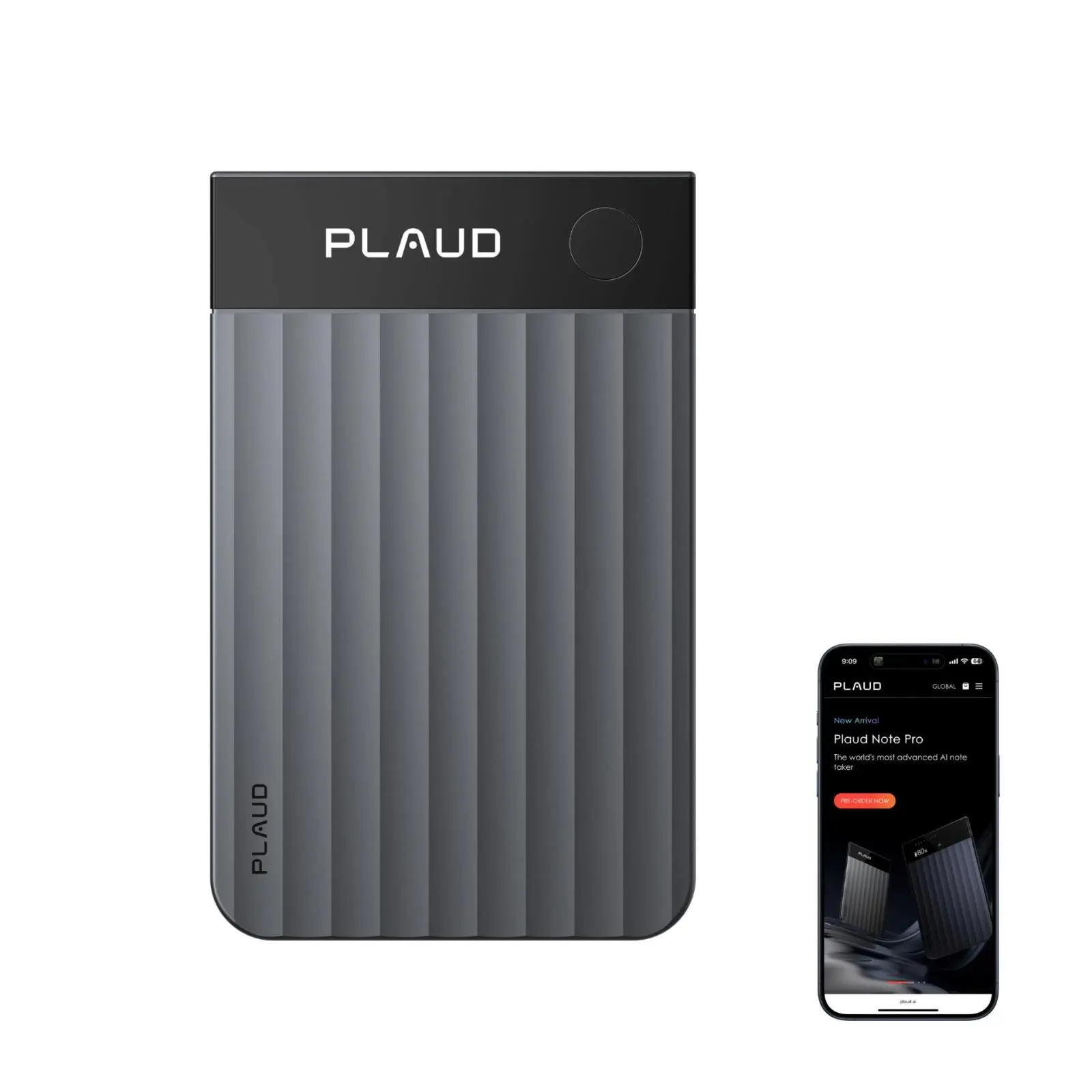 AI záznamník Plaud Note Pro – černý