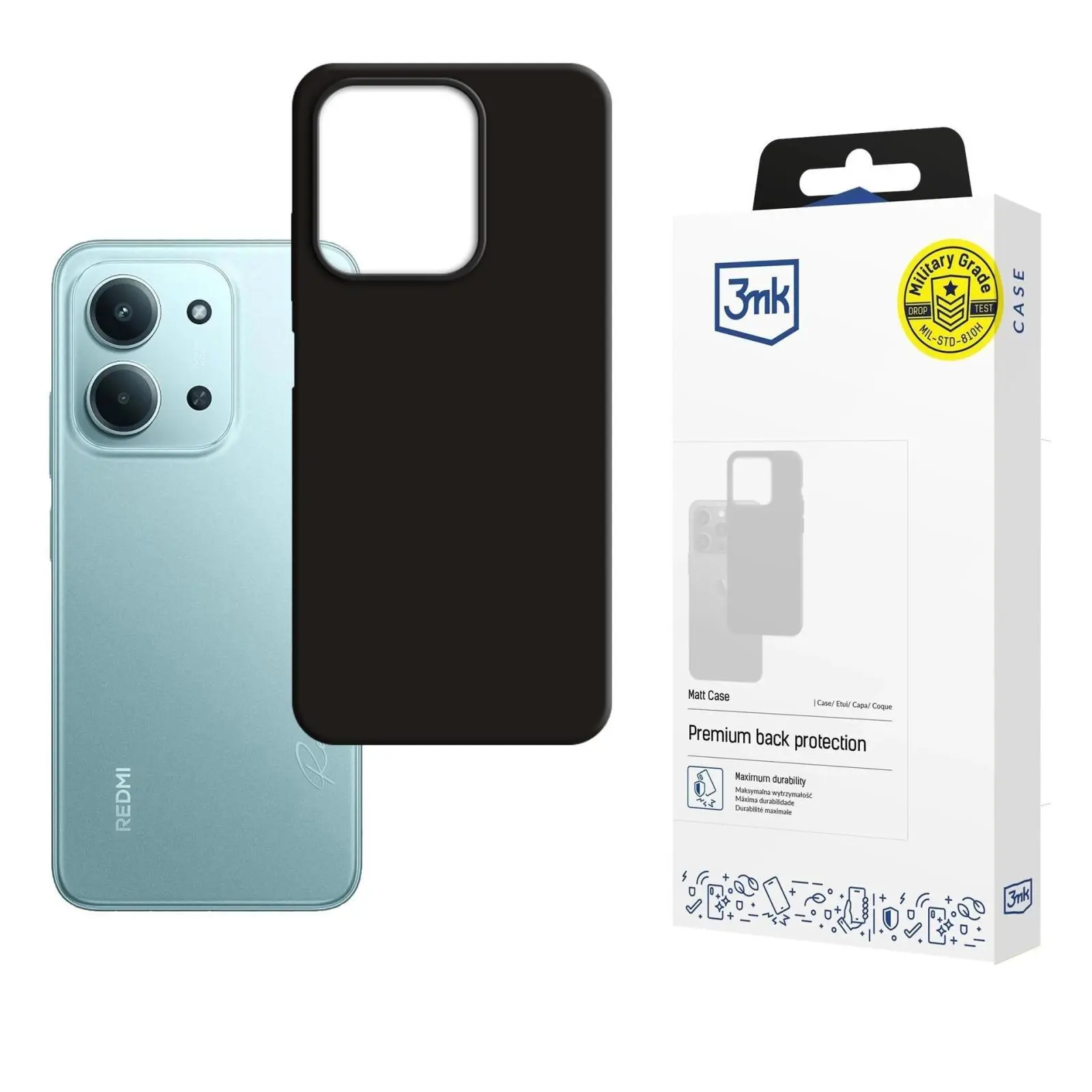 3mk ochranný kryt Matt Case pro Redmi 15C