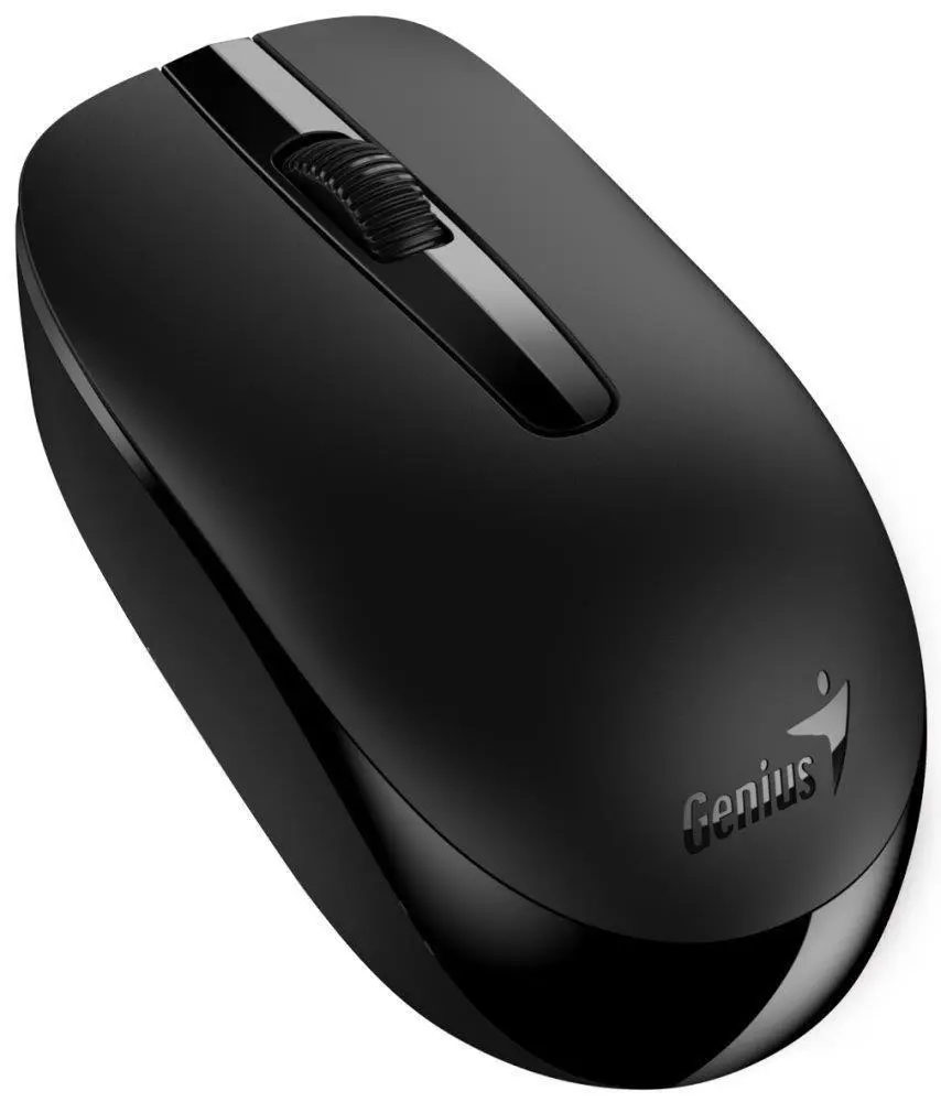 Genius NX-7007 II/Kancelářská/Optická/1 200 DPI/Bezdrátová USB/Černá