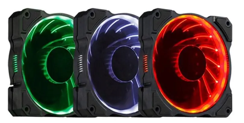 EUROCASE ventilátor RGB 120mm (spot Led)