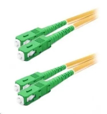 Duplexní patch kabel SM 9/125, OS2, SC(APC)-SC(APC), LS0H, 1m