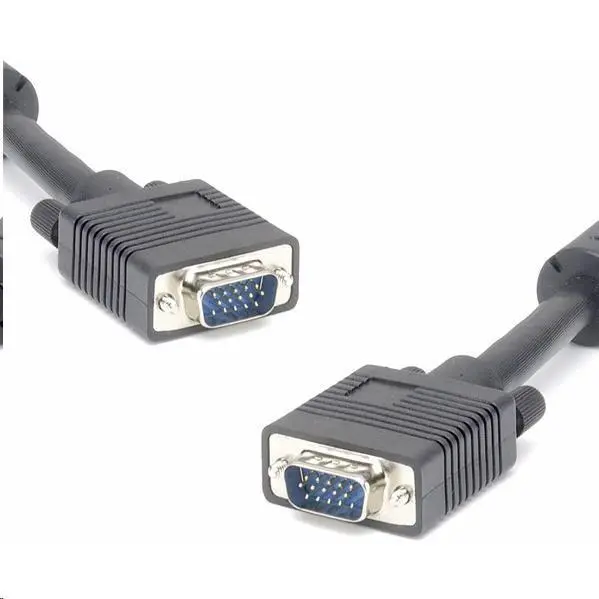 PREMIUMCORD Kabel k monitoru HQ (Coax) 2x ferrit, SVGA 15p, DDC2, 3xCoax+8žil, 2m