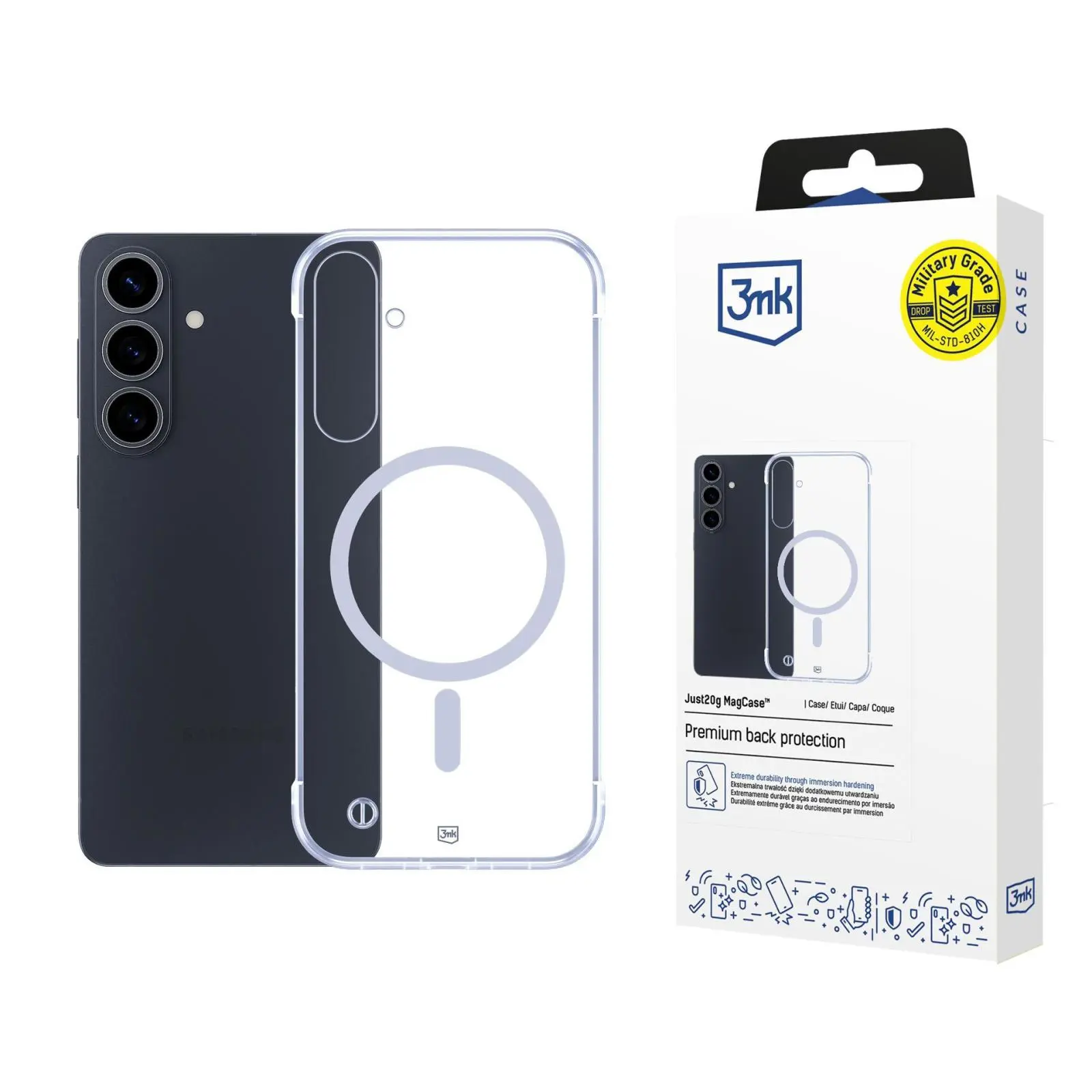 3mk ochranný kryt Just20g MagCase pro Samsung Galaxy S26