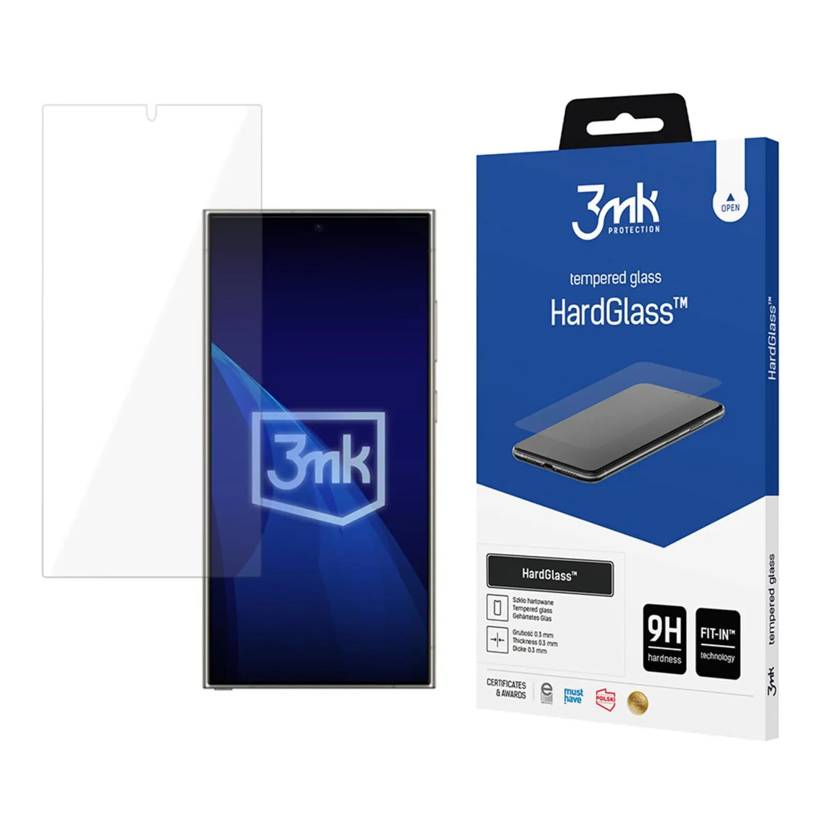 3mk tvrzené sklo HardGlass pro Samsung Galaxy S26 Ultra