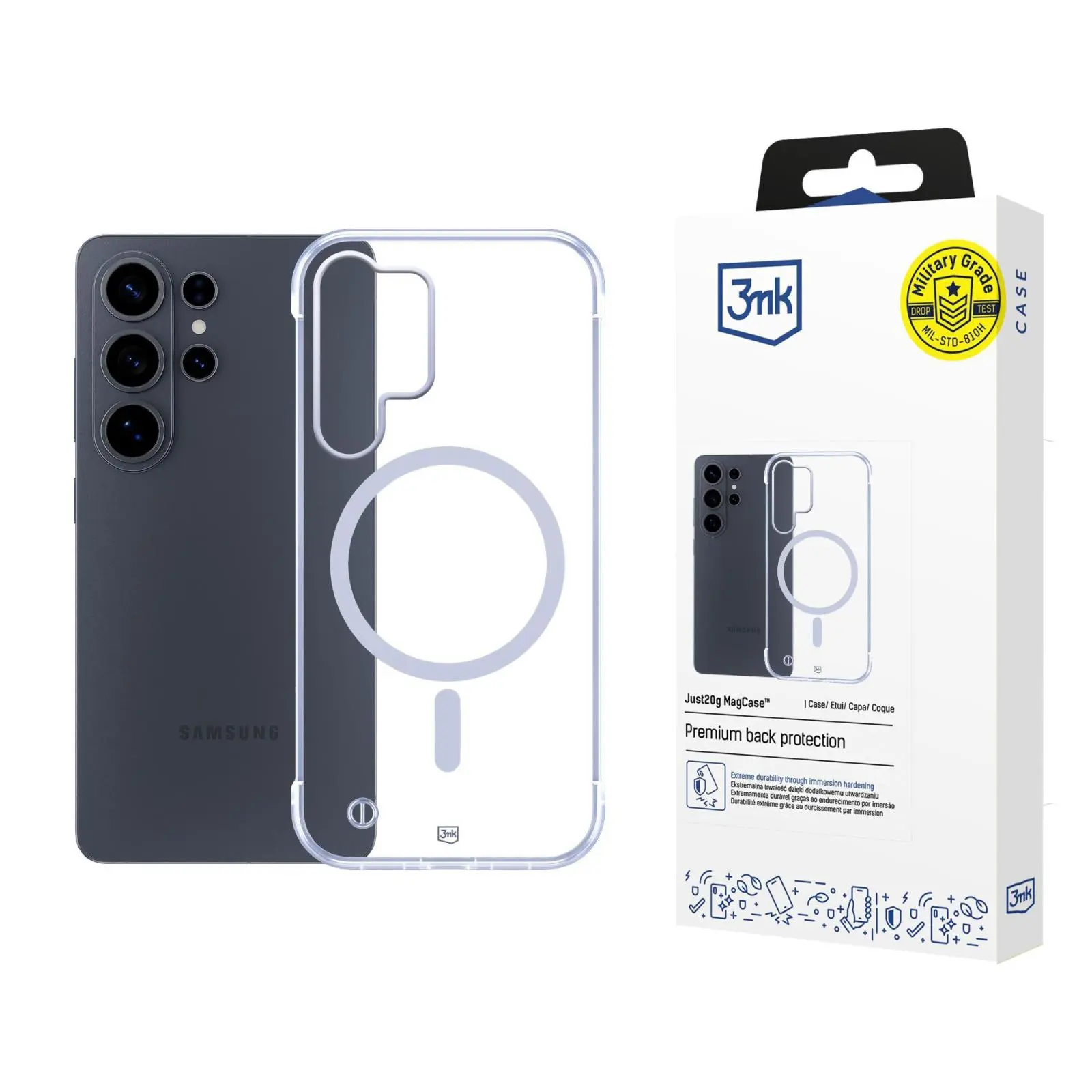 3mk ochranný kryt Just20g MagCase pro Samsung Galaxy S26 Ultra