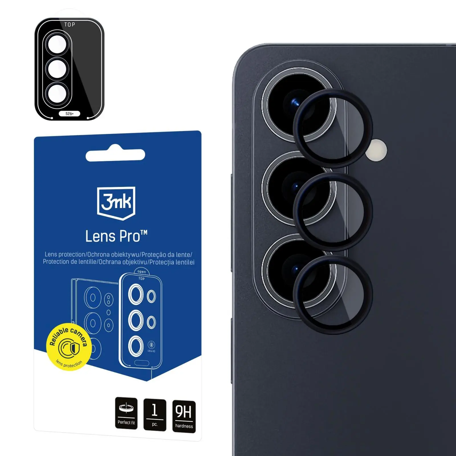 3mk - Lens Protection Pro - Samsung Galaxy S26 - černá