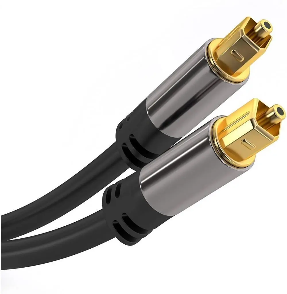 PremiumCord Kabel Toslink M/M, 6mm, 0, 5m, černá