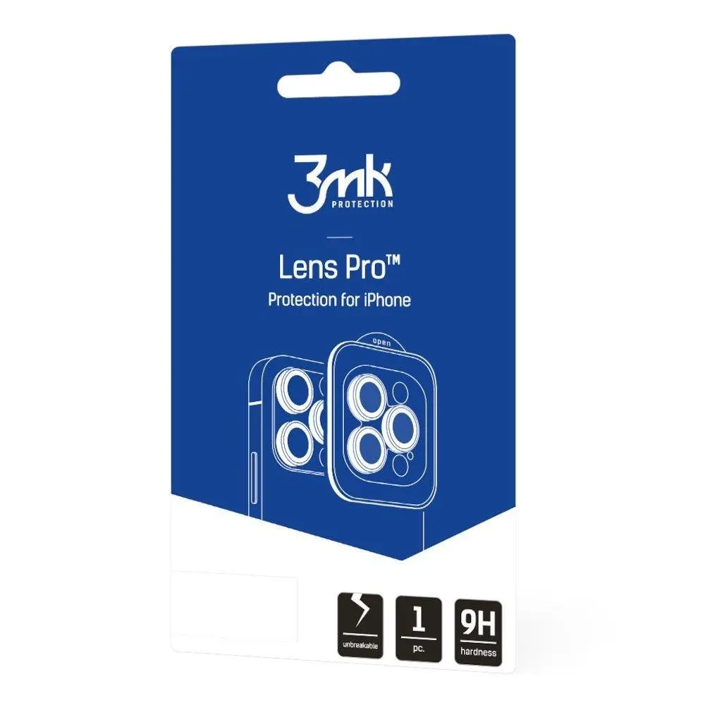 3mk Lens Protection Pro pro Apple iPhone 17 Pro /17 Pro Max Ocean Blue