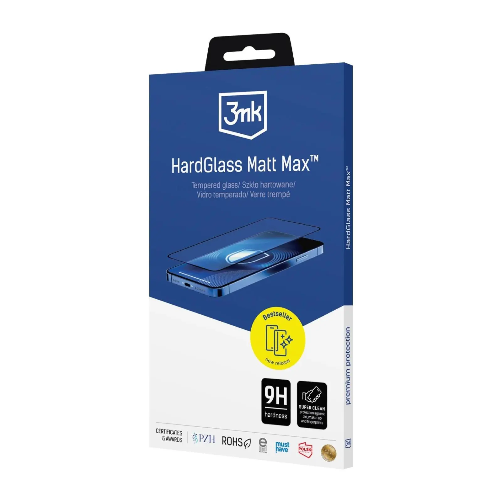 3mk tvrzené sklo HardGlass Matt Max pro Apple Iphone 17 Pro