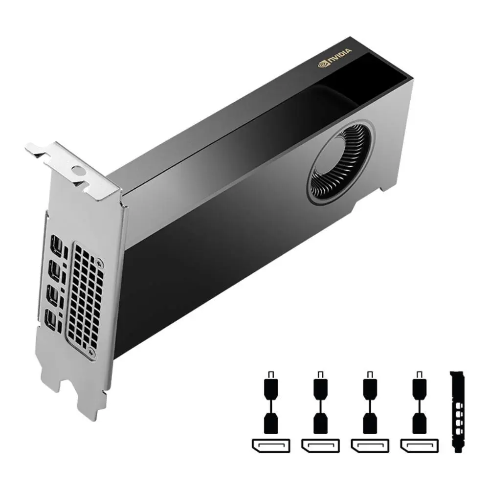 PNY VGA NVIDIA RTX 2000 ADA 16G, 16G GDDR6, 4xmDP