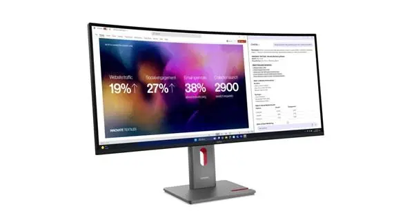 Lenovo ThinkVision/P40WD-40/39,7"/IPS/wUHD/120Hz/4ms/Černá/3R
