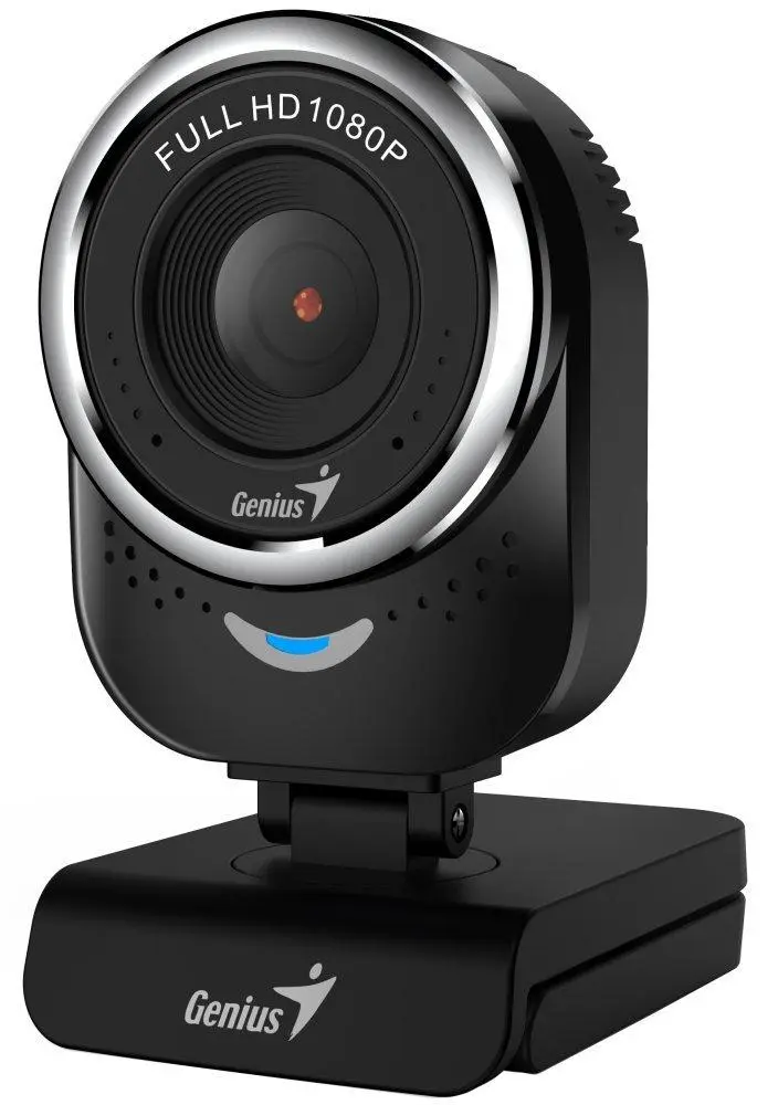 Genius QCam 6000, Webkamera, Full HD 1080p, mikrofon, USB-C, USB-A, černá