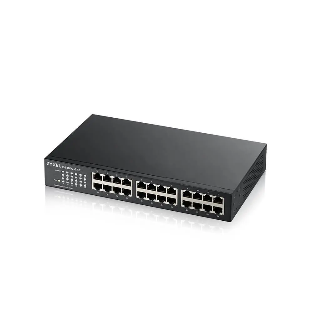 ZYXEL 24xGb unmanaged switch GS1100-24ES GS1100-24ES-EU0101F
