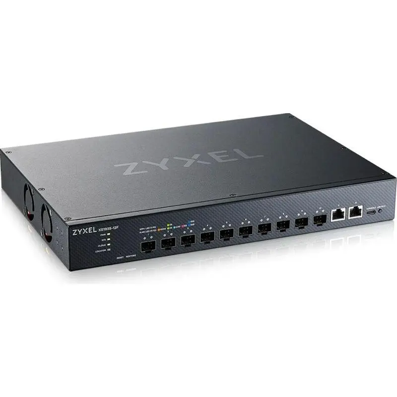 Zyxel XS1935-12F, 10-port 10G L3 SM Switch