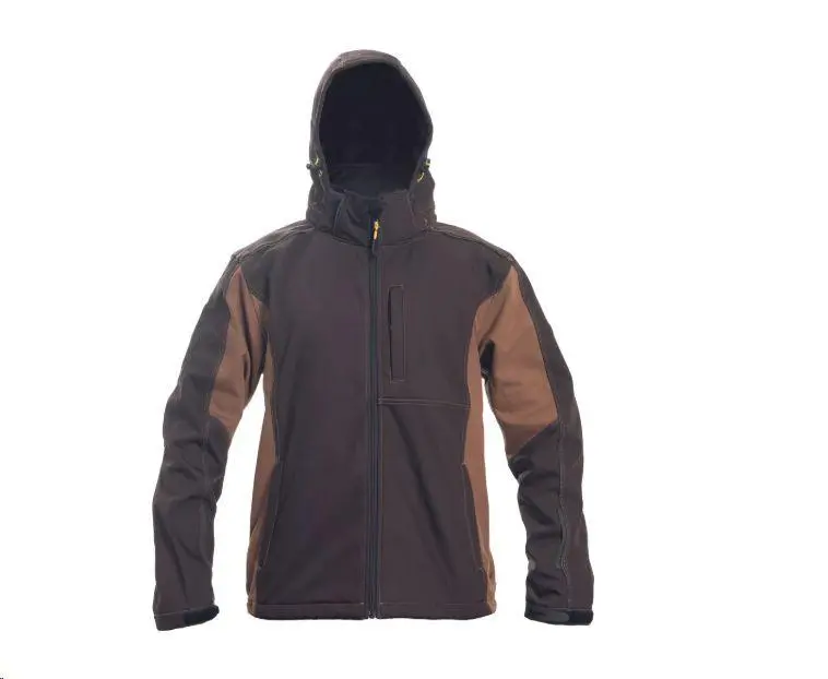 DAYBORO softshell bunda tm.hnědá 3XL