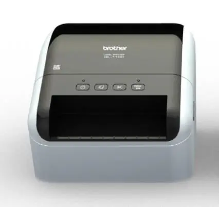 BROTHER tiskárna štítků QL-1100 - 101, 6mm, termotisk, USB, Profesionální Tiskárna Štítků - Vestavěná řezačka