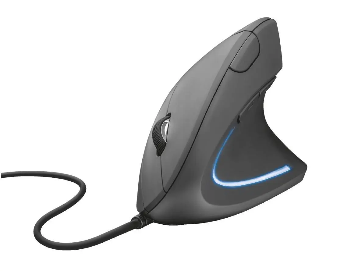 Trust Verto Ergonomic, Optická, USB