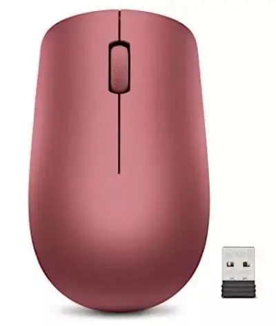 Lenovo 530/Kancelářská/Optická/1 200 DPI/Bezdrátová USB/Červená