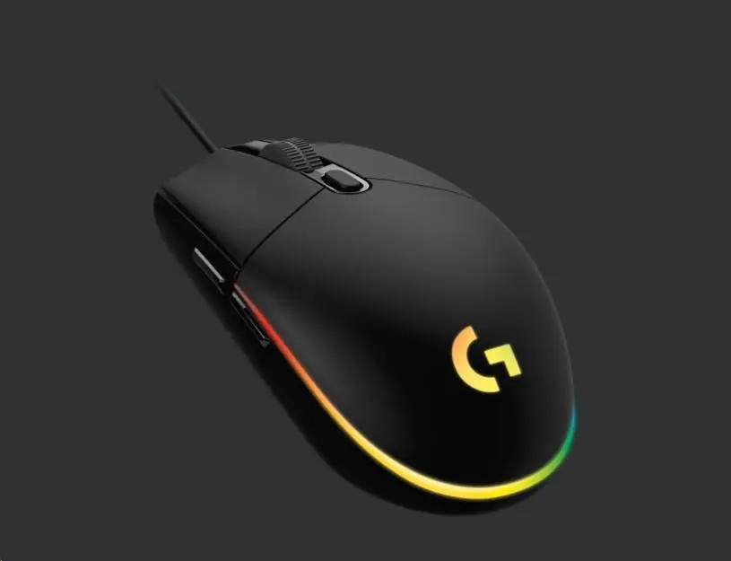 Logitech G203 Gen2/Herní/Optická/Pro praváky/8 000 DPI/Drátová USB/Černá