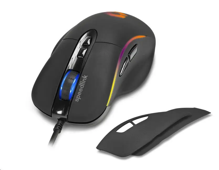 SPEED LINK myš SICANOS RGB Gaming Mouse, USB, černá