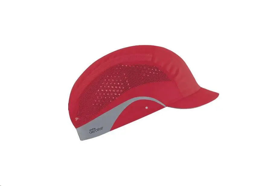 JSP HARDCAP AEROLITE 2,5 cm čepice vyztužená červená