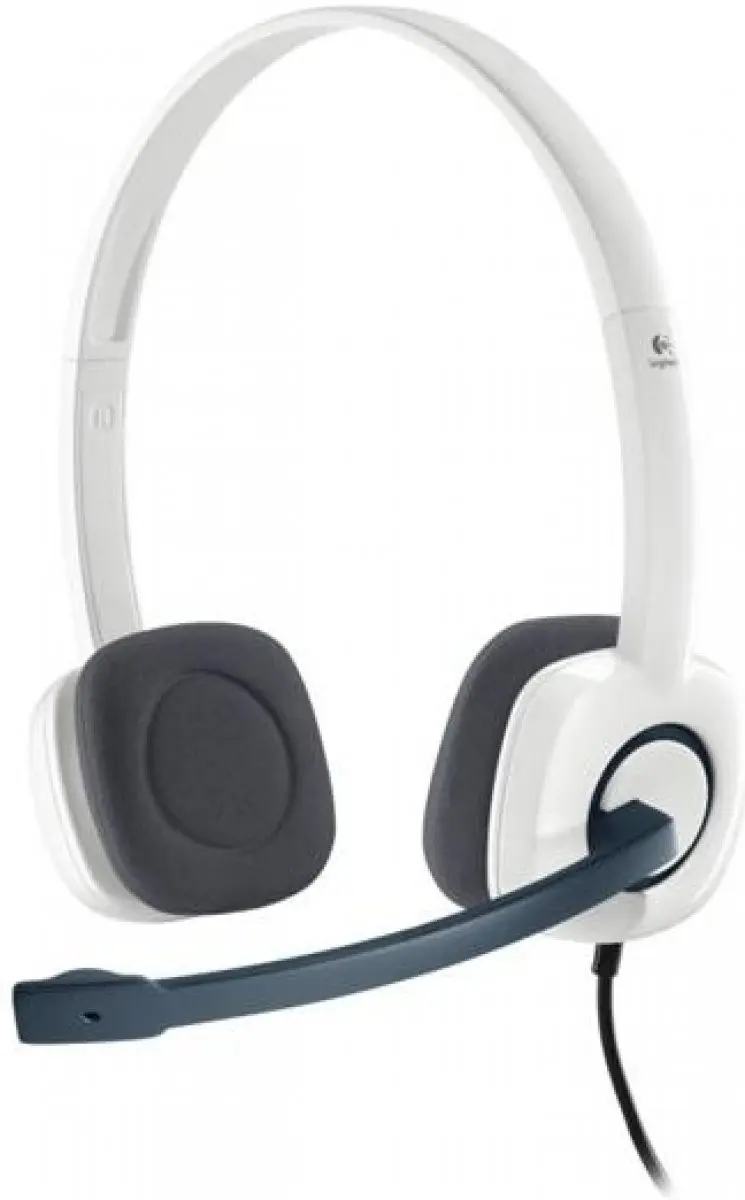 sada Logitech Stereo Headset H150, Coconut