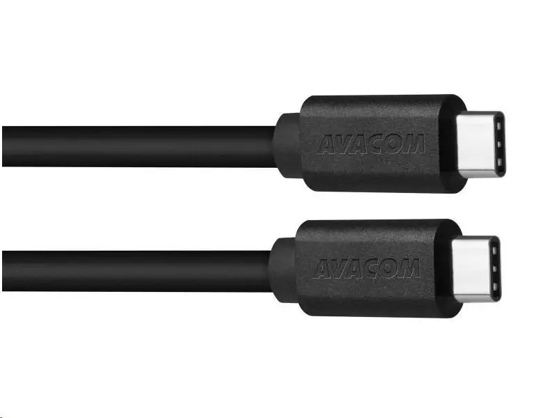 AVACOM datový a nabíjecí kabel USB Type-C - USB Type-C, 100cm, černá