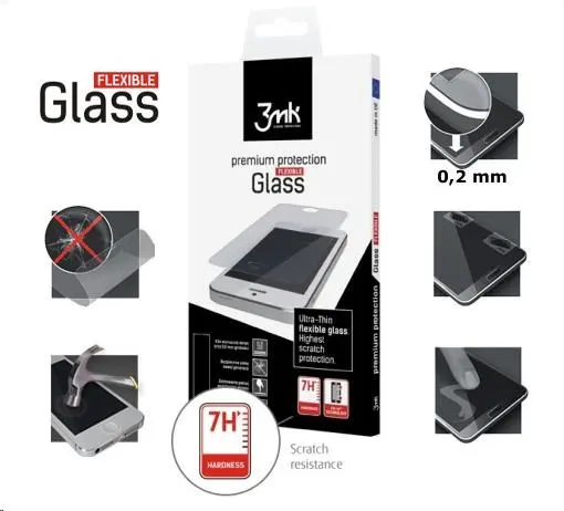 3mk hybridní sklo FlexibleGlass pro Huawei P30 Lite