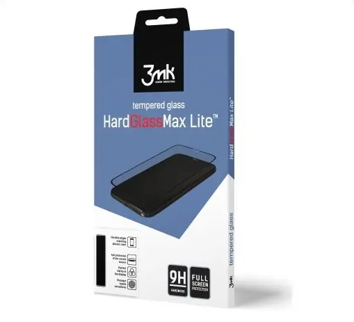 3mk tvrzené sklo HardGlass Max Lite Black pro Apple iPhone 11 Pro Max