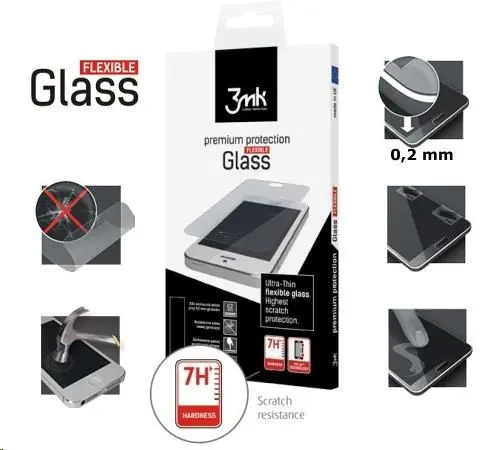 3mk hybridní sklo FlexibleGlass pro Xiaomi Redmi Note 8T