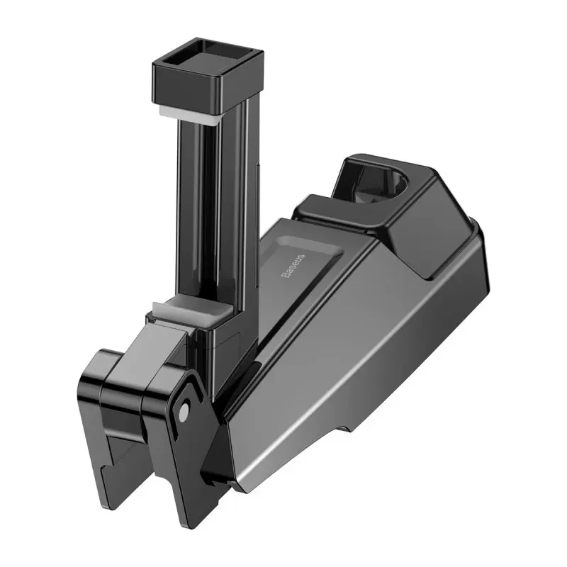 Baseus držák na mobil Baseus Back Seat Headrest Phone Bracket Holder, černá